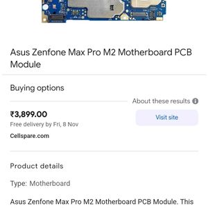 MOTHER BOARD of ASUS ZENFONE Max Pro M2