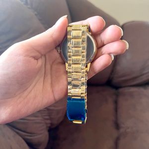 Imported golden watch