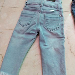 1-2 Years Baby Girl Jeans