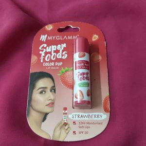 Myglamm Super Foods Strawberry Lipbalm