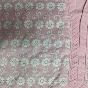 Pink Chikankari Kurti