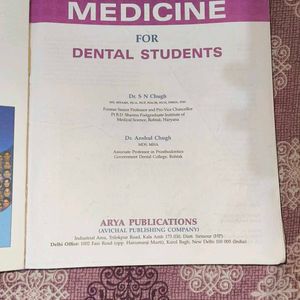 Bds 3rd Year General Medicine