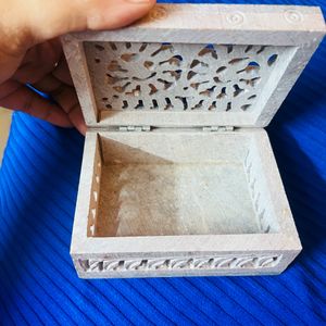 Stone Marble Jewel Box Storage