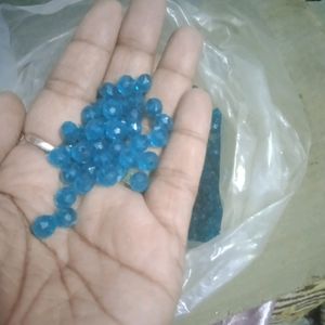 Dark Sky Blue  Beads