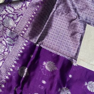 Kanjivaram Banarsi Silk Saree