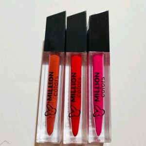 3 Lipsticks