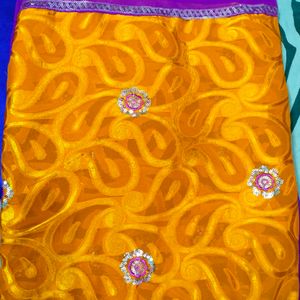 Beautiful Chiffon Saree For women