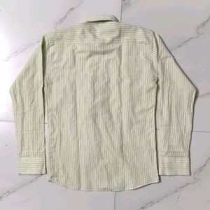 Formal "M" Size lime Green Shirt For Men