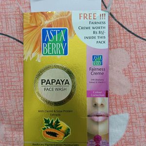 Combo Set Papaya Face Wash N Fairness Cream