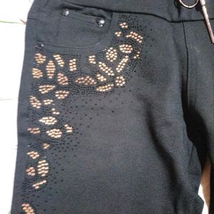 Black Fashionable Pants