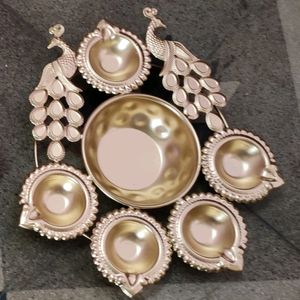 Decorative Diya In Metal