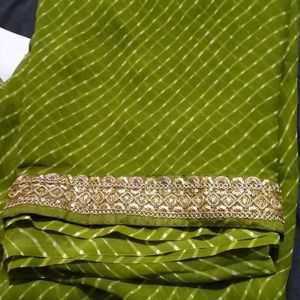 Bandhani Georgette Saree