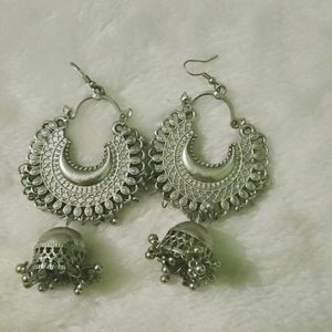 Women Oxidized Earrings