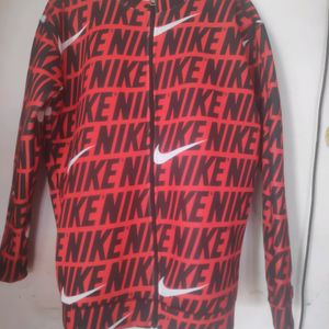 Nike Red Printed Jacket (Men's)
