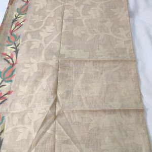 Jamdani Style Floral Saree