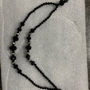 Elegant Black Pearl Necklace