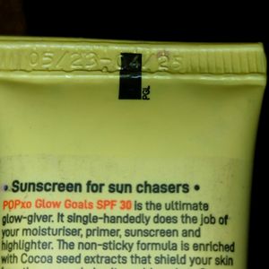 POPXO Myglamm Illuminating Sunscreen Spf 30 PA+++