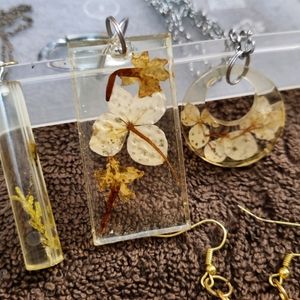 Real Flower Resin Jewellery