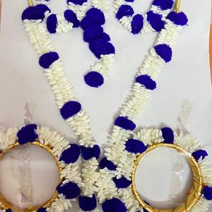 Flower Jewallary For Mehndi And Sangeet