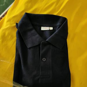 collared t shirt with tag