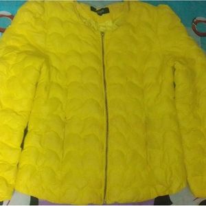 Yellow Puff Jacket