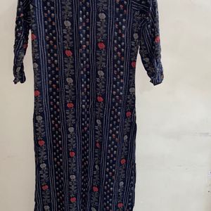 Ladies Designer Printed Cotton Kurti