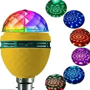 LED Rotating Multi Colour Party Lamp/ Bulb