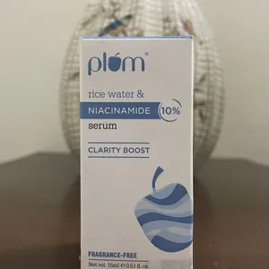 Plum Niacinamide & Rice Water Serum New