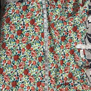 2XL Floral Dress