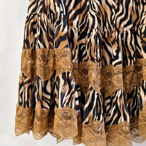 Animal Print Skirt