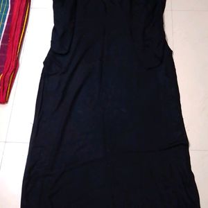 Long Balck Kurti