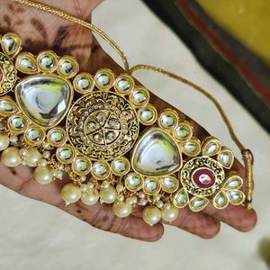 Premium Quality KUNDAN Jewellery Set