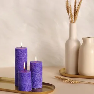 Pillar Candle Set Of 3.