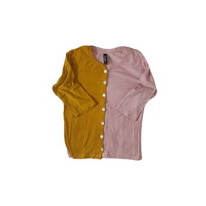 two tone cutesy top