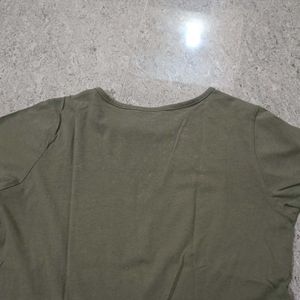 Roadster Olive Green Tshirt