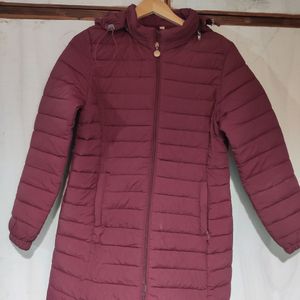 Maroon Long Jacket