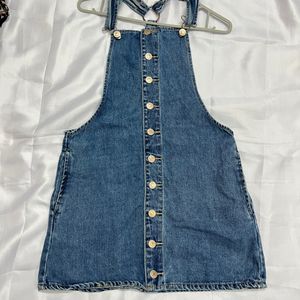 F21 Denim Dungaree