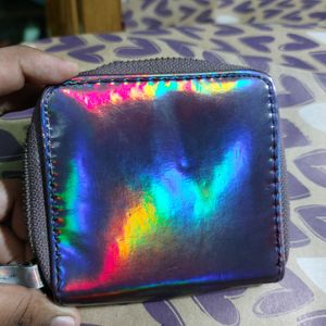 Cute Holographic Wallet