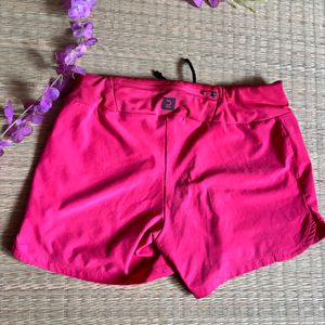 Women Run Quick Dry Shorts Pink