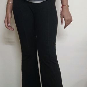 Black Bell Bottom Pants