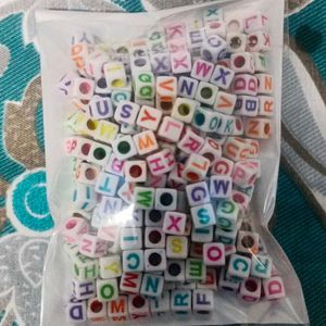 Alphabet Beads 283 And 23 Smily Bead