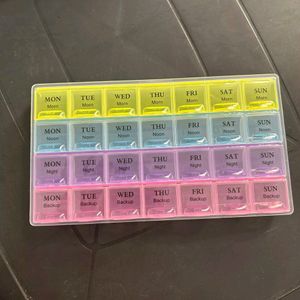 Pills Box Medicine Storage