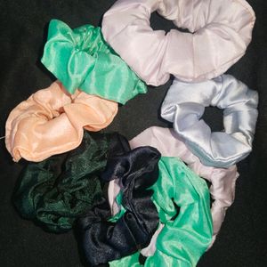 Satin Scrunchies 8