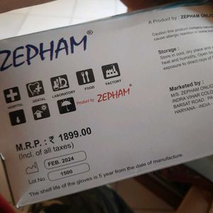 Zwpham Hand Gloves Non Powdered