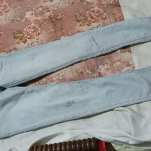 Grey Colour Women Jeans