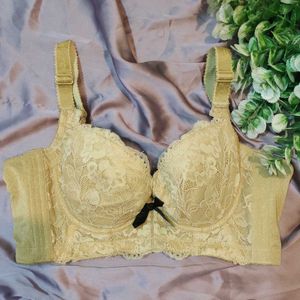 golden bra