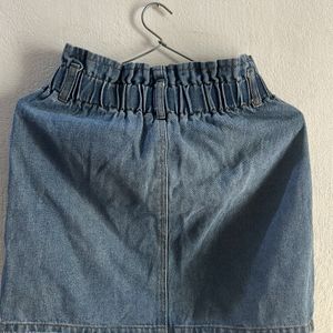 Denim skirt