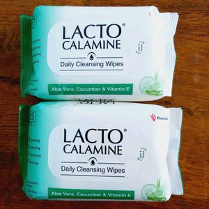 Lacto Calamine Daily Cleansing Wipes