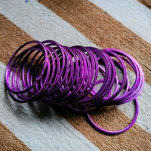 Purple Bangles Set