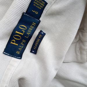 Polo White Shirt With Classic Fit